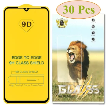 

30pcs 9D Tempered Glass For Xiaomi Mi 9 Lite 9T Pro SE 9X CC9 E X2 Mix 3 A3 PLAY Full Glue Film Screen Protector With New Box