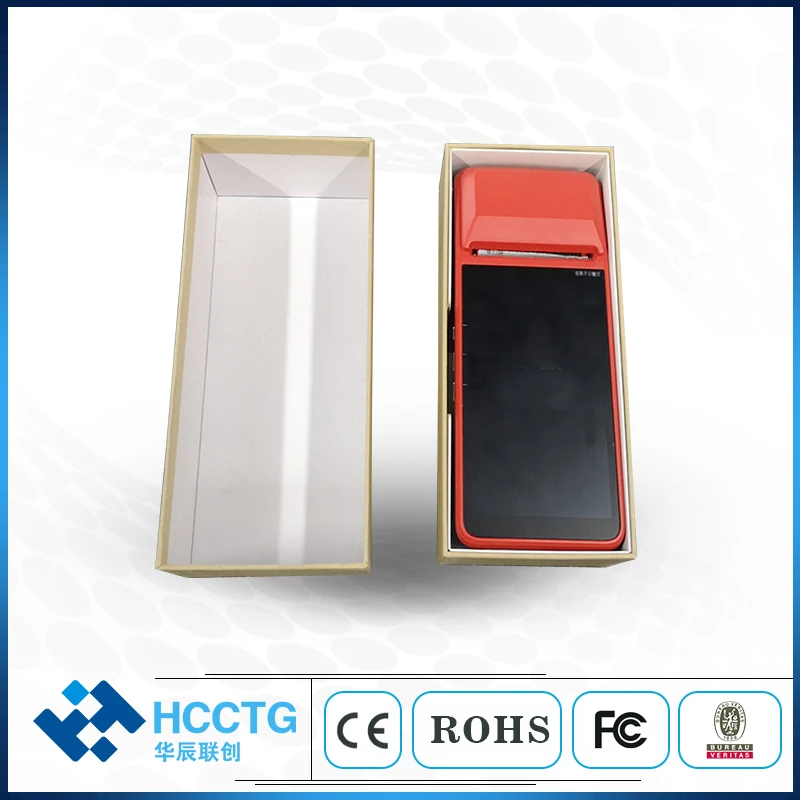 High Speed All In One 3G 4G WIFI Bluetooth Wireless NFC Smart Handheld Android POS Terminal with Printer SDK R330