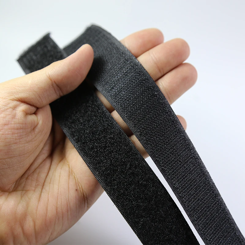 5 metersBlack и белый крюк на липучках крепежная лента нейлоновая наклейка Velcro20/25/30/40/50 мм