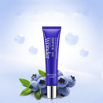 

woman 3Pcs BIOAQUA Blueberry Cream Anti Age Dark Circle Remover Moisturizer Eye Care