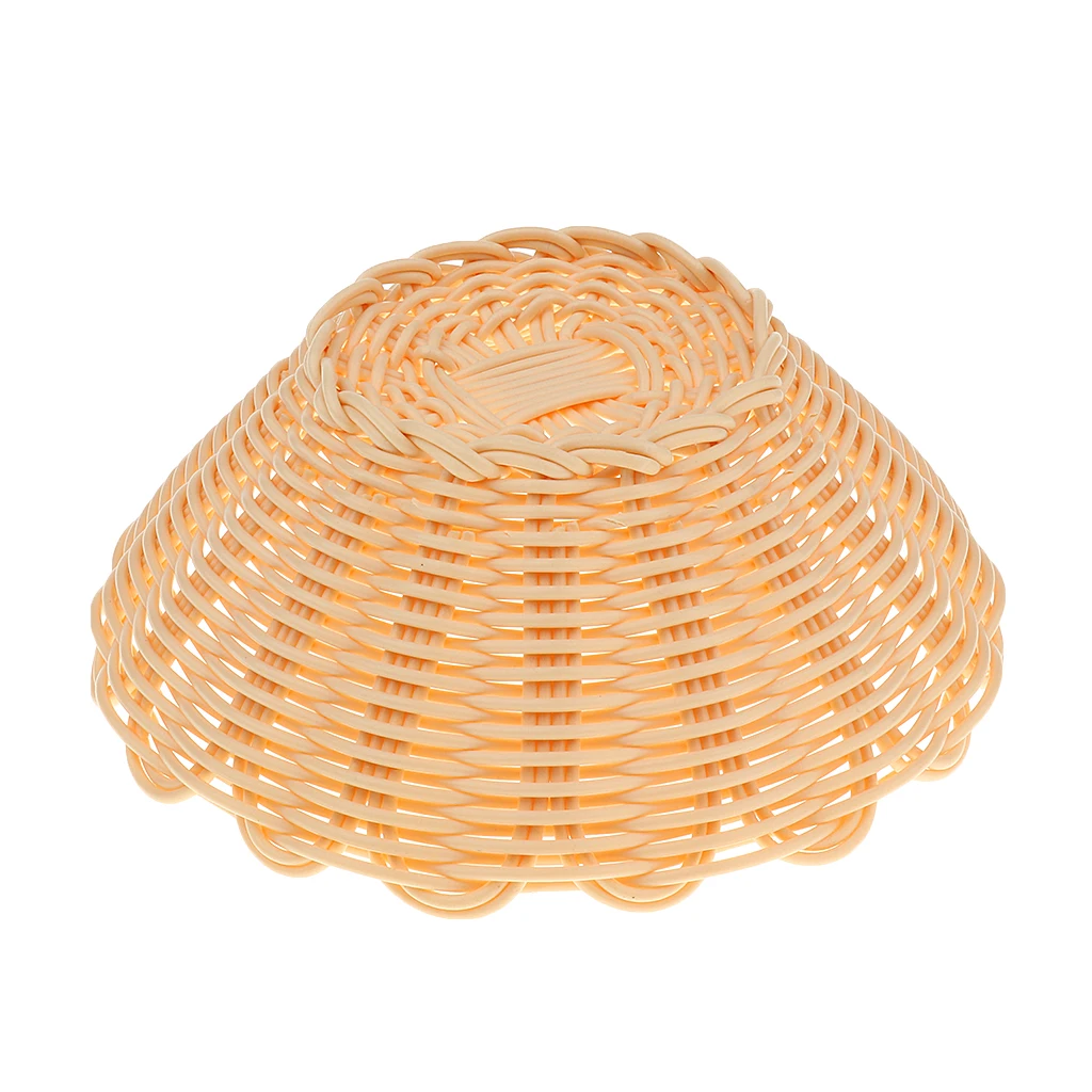 Food Snacks Basket For Chip Fries & Burger Woven Serving Basket