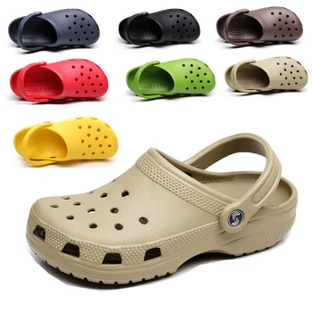 

Mazefeng Brand 2020 Men Women Summer Sandal Mesh Breathable Padded Beach Flip Flops Shoes Solid Flat Bath Slippers Size 35-48