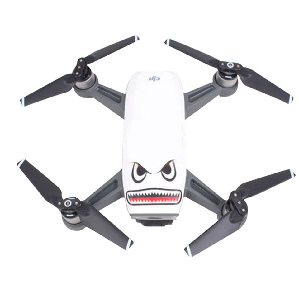 Mavic мини кожи Стикеры Пастер наклейки Акула скины для дрона с дистанционным