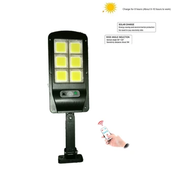 

Solar light lamp floodlight reflector PIR Motion Sensor Wall Energy-saving Waterproof Outdoor Garden FloodSpot3 modes emergency