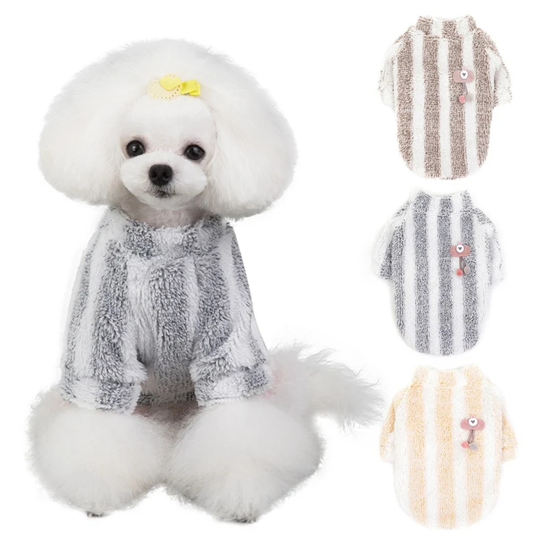 

Dogs Jacket Coat Apparel Teddy New Arrival Puppy Knit Sweater Dog Sweaters Dogs Soft Fleece Winter Pet Cat Costume For Yorkshire
