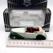 AUTOS de epoca 1:43 Renault supratella Coach 1939 Diecast Классическая коллекция игрушек автомобиль