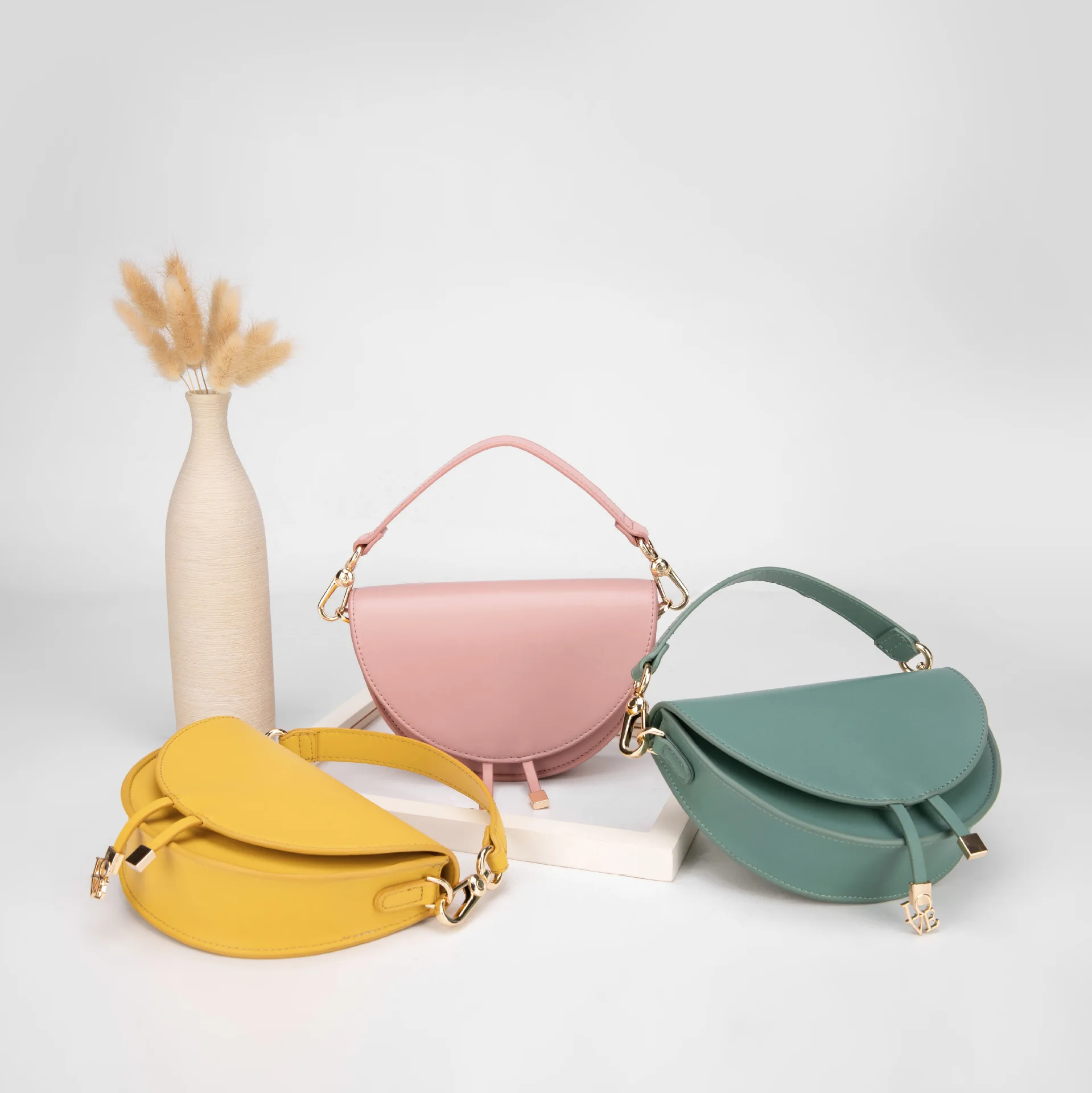 

Bag Women's 2019 New Style Small CK Lovers' Day with round Bag Qualified Gift Box Valentine's Day Different Size Bags Shoulder W