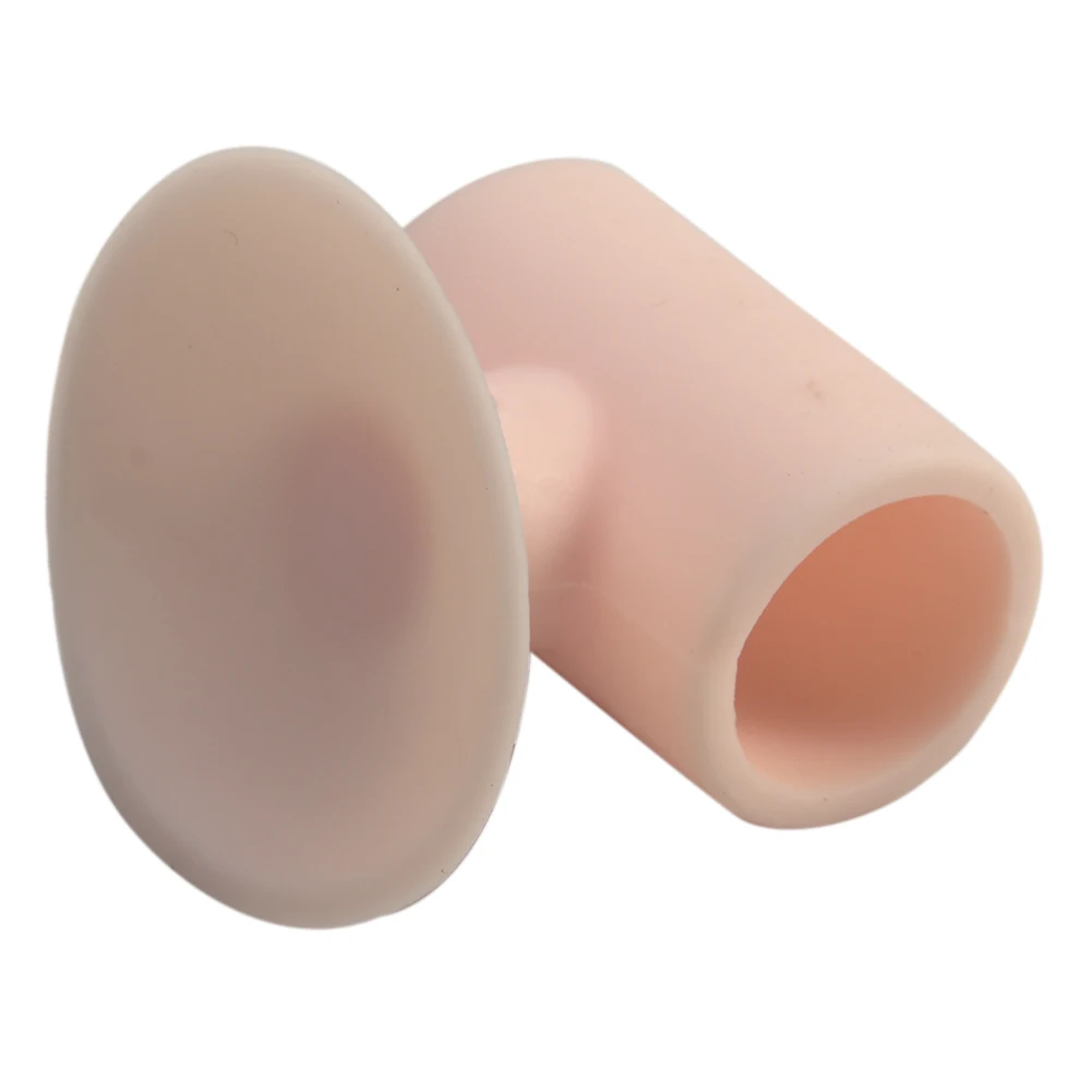 light pink Всасывающий самоклеющийся Настенный Протектор дверная ручка бампер краш-накладка Защитная резиновая пробка - Цвет: light pink