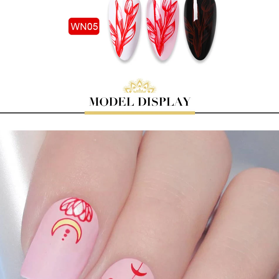 8 Pcs/set 6ml White Black Nail Art Stamping Polish Kit Gel Nail Polish For  Nail Stamping Plates Stamp Template - Nail Polish - AliExpress