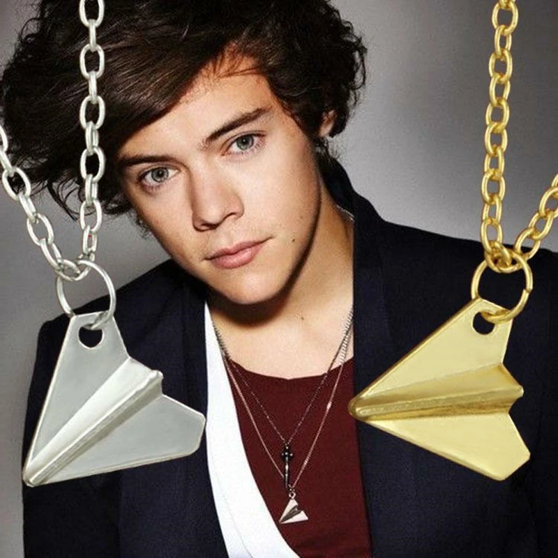 Fine Line Happy Fans Paper Airplane Directioner Infinity Chain Pendant Choker Necklace Jewelry Pendant Necklaces Aliexpress