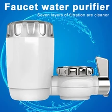 Экологический очиститель воды поворотная головка кран Насадка Белый моющийся кран фильтр кухонный инструмент бытовой керамический Перколятор