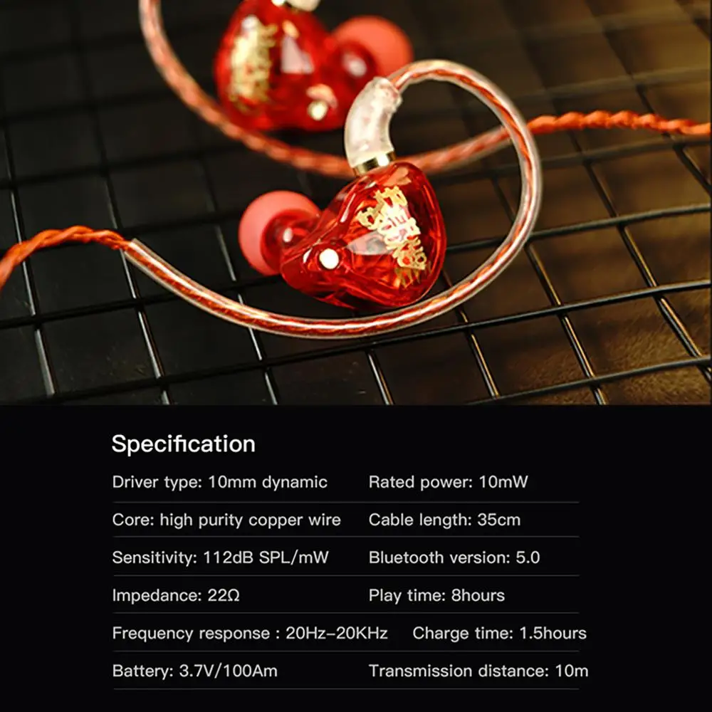 Whizzer OH1 Bluetooth наушники беспроводные в ухо телефоны 3,5 мм 24 часа время игры спортивные наушники-вкладыши для samsung Xiaomi IOS