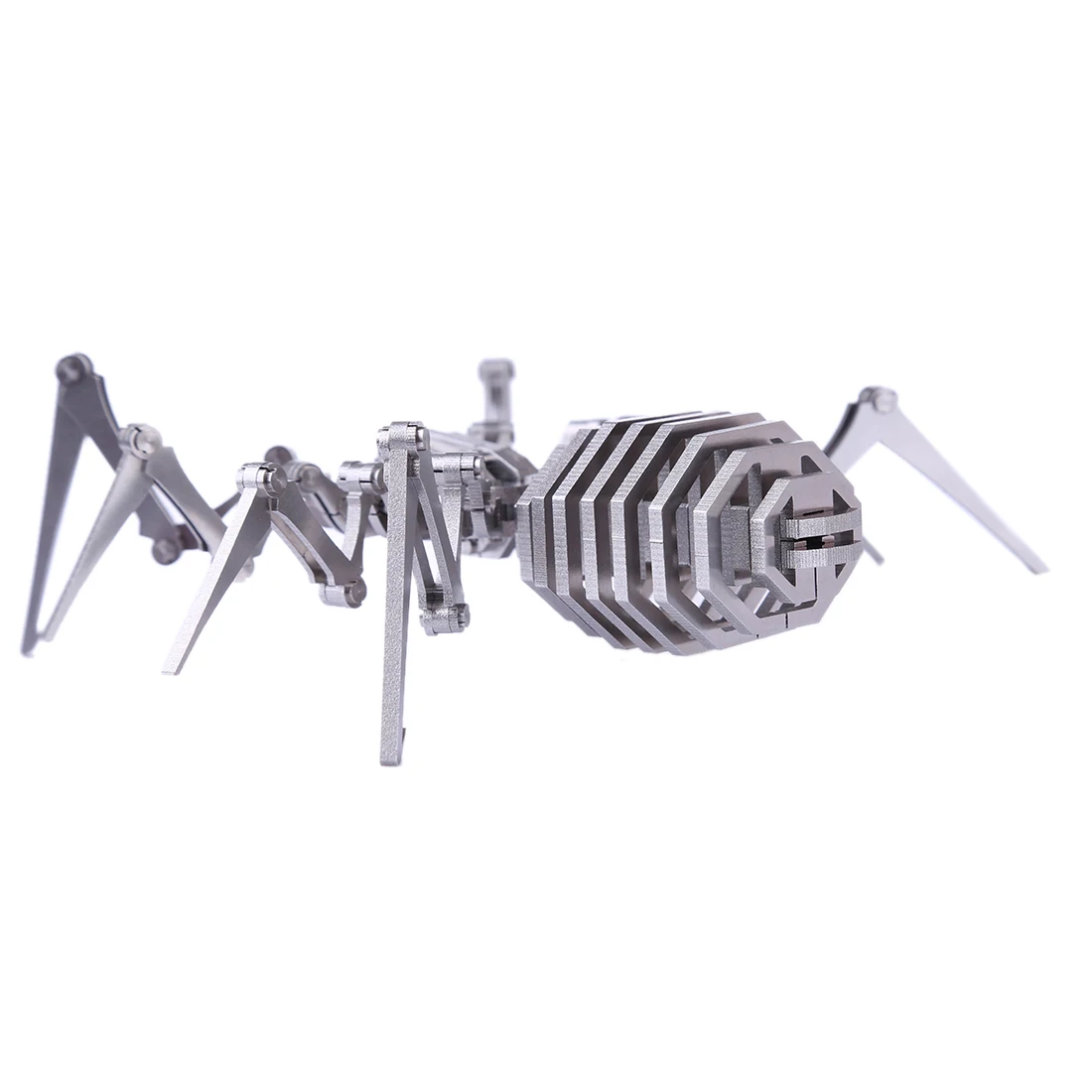 84 шт./компл. DIY собираемая Модель Строительный мининабор, 3D Нержавеющая сталь в собранном виде съемная модель головоломка домашнего украшения-паук King