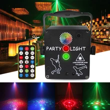 Aliexpress - 60 Pattterns Disco Lamps USB Mini Laser Show Projector Colorful Party Lights RGB DJ Stroboscopes Stage Lighting For Bar Club