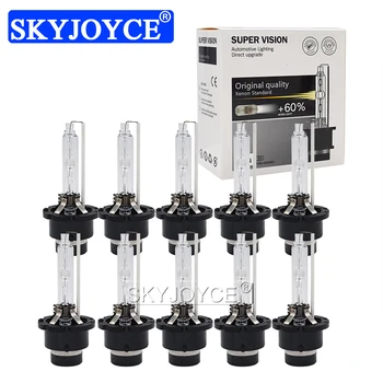

SKYJOYCE 10PCS 35W 55W HID Bulb D2S D2R HID Xenon Light 4300K-10000K Car Headlight Replacment Bulb For D4S D4R Xenon Ballast Kit