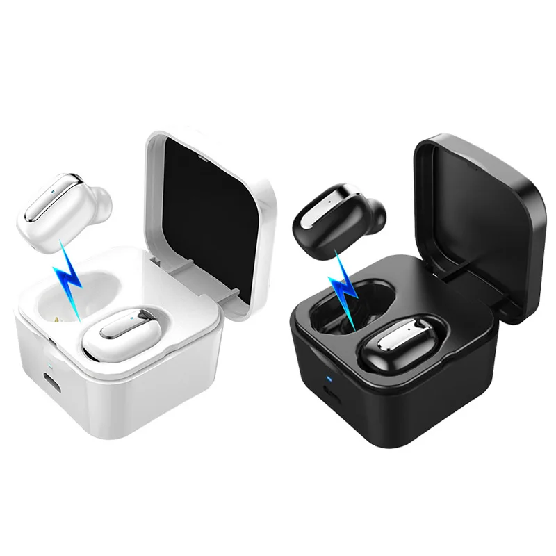 1 пара Bluetooth 5,0 Водонепроницаемая гарнитура беспроводная гарнитура две затычки для ушей 5D стерео беспроводные наушники