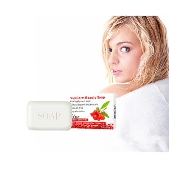

Deep whitening moisturizing Anti-aging soap containing Lycium barbarum extract is used to remove mites and nourish skin neutral