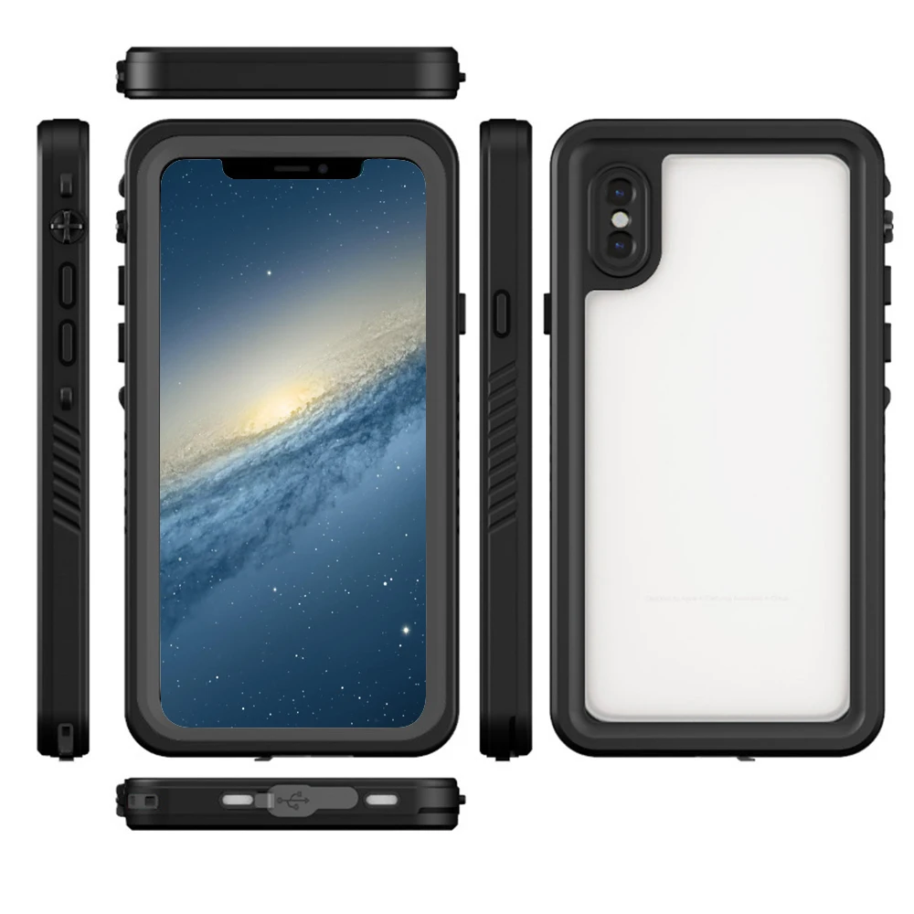Водонепроницаемый чехол для iPhone 6 для телефона 6s 7 8 Plus SE 5s Чехол для плавания Дайвинг водонепроницаемый ТПУ чехол для iPhone X XS XR XS Max Coque