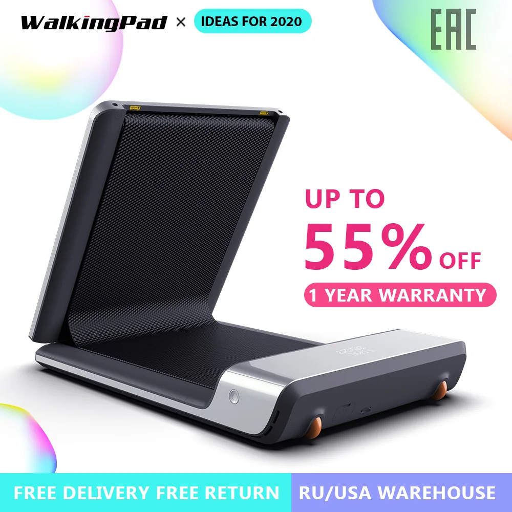  WalkingPad A1 Track Foldable Smart Electric Space Walk Machine Light Sport Treadmill Aerobic exerci