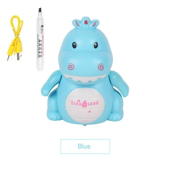 

Funny Learning Birthday Gift Smart USB Charging Educational Dinosaur Model Cute Follow Any Drawn Line Pen Inductive Toy Electric