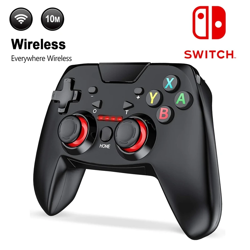 Беспроводной контроллер для Nintendo Switch Pro с регулируемым турбо Dualshock пульт