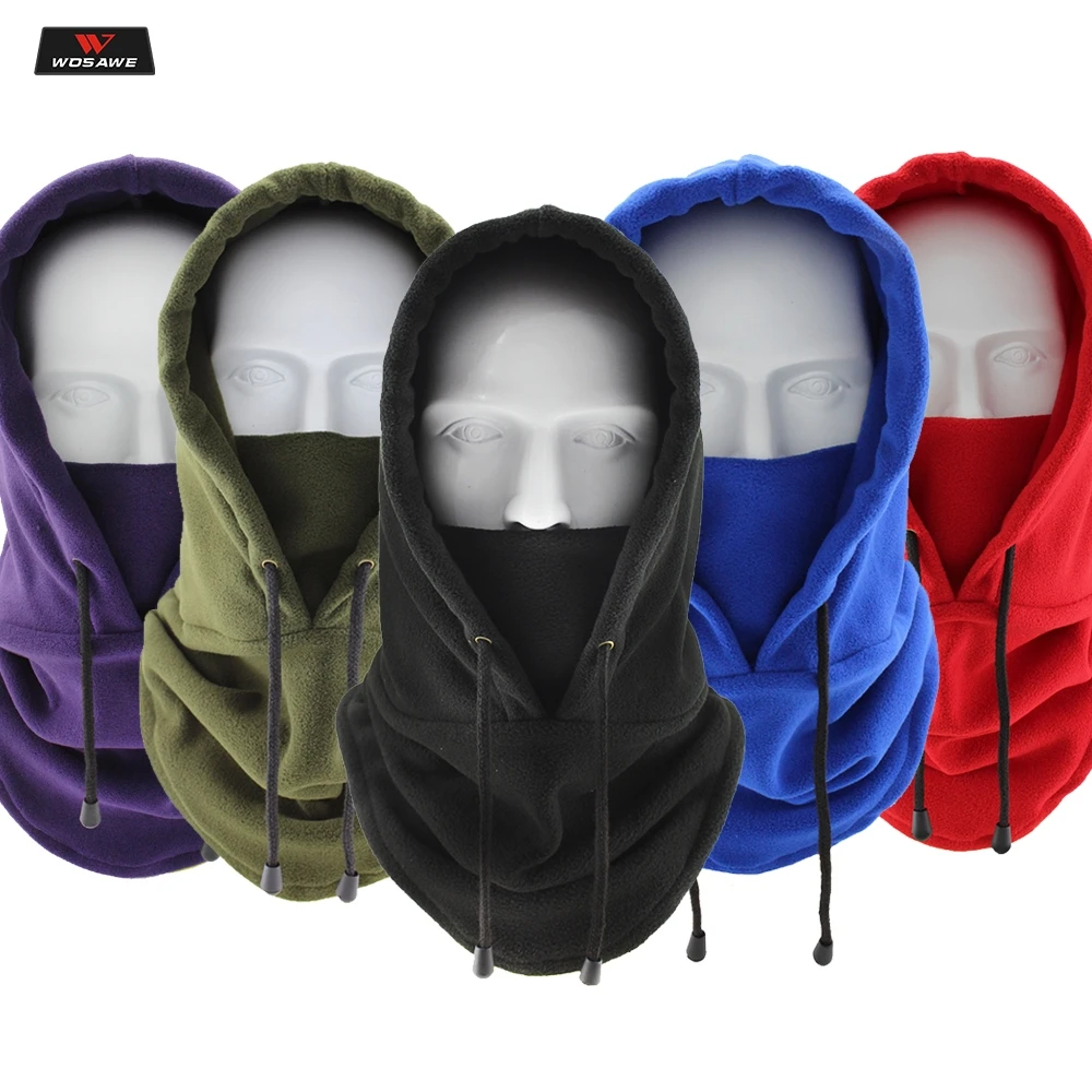 Free Shipping Motorcycle Face Mask Winter Balaclava Face Shield Thermal Fleece Windproof Warm Cycling Skiing Headwear Scarf Mask