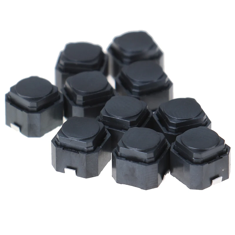 10Pcs Silent Tact Switch 6*6*5mm Silicone Button Switch Touch Swit_QE