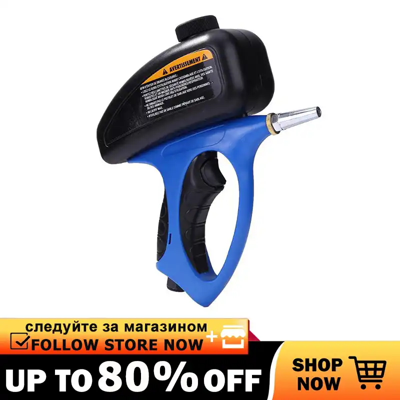 Sandstrahlen Pistole Airbrush Tragbare Sandstrahlen Pistole Hause Diy Pneumatische Einstellbar Sandstrahlen Blaster Fluss Strahlen Dropshipping Spritzpistolen Aliexpress
