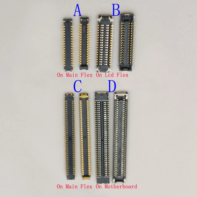 

10Pcs Lcd Display Screen Flex FPC Connector Port Plug On Board For Samsung Galaxy A30S A307 A307F A21S A217 A217F 78 34 Pin