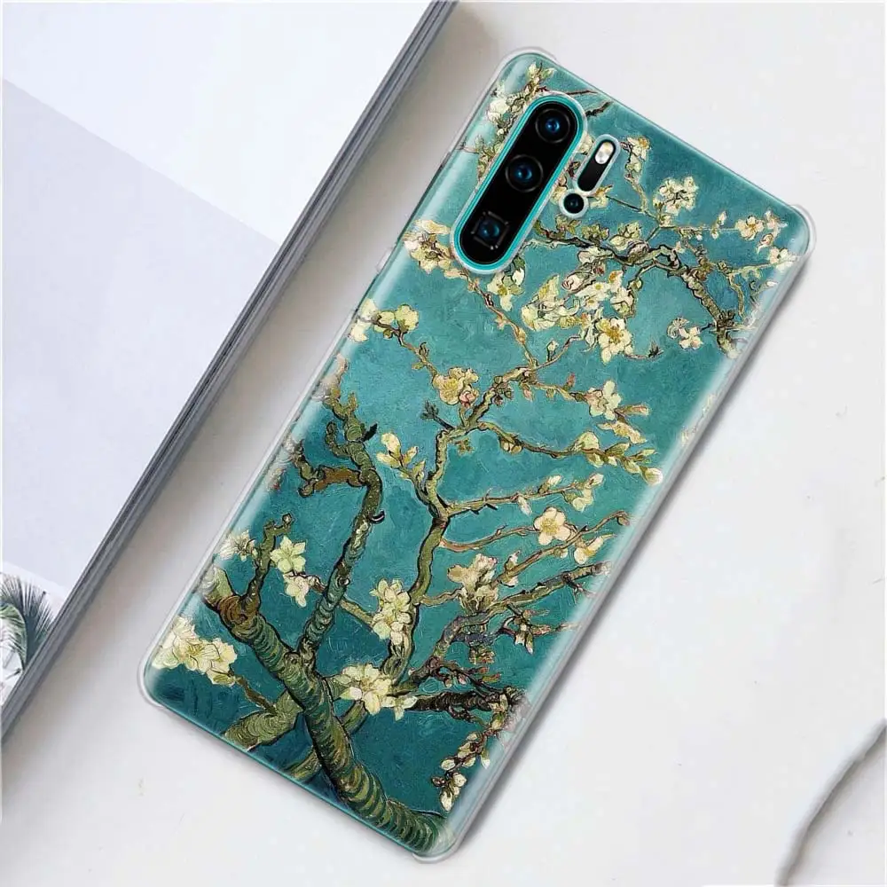 Эстетический чехол для телефона Ван Гог для huawei mate 30 305G 30Pro 5G P9 Lite Honor Play 3 3e Nova 5T жесткий чехол из поликарбоната