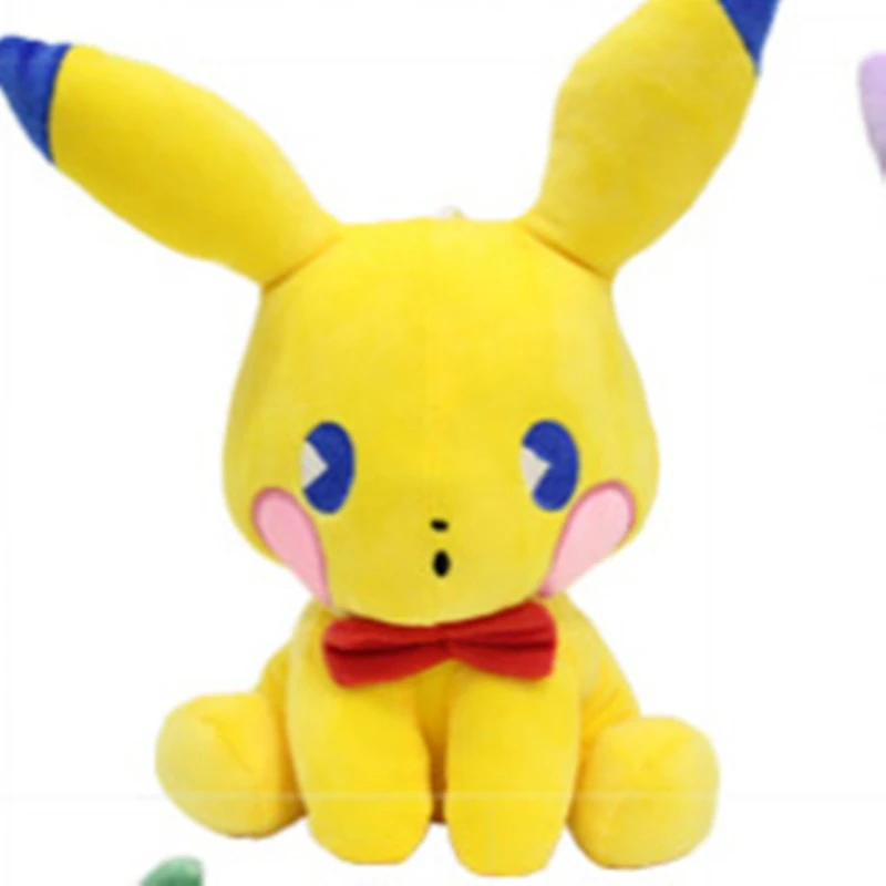 20 см версия покемон плюшевые куклы Eevee Семья Пикачу игрушки Такара TOMY для детей Наполнитель подарок - Цвет: YB1