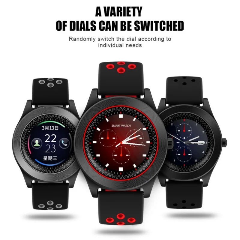Умный Браслет Шагомер монитор здоровья спортивный браслет часы Smartwatch, поддержка sim-карты