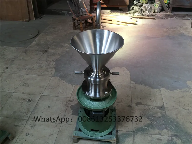 JM80 Technical parameter of CE certified 304 stainless steel vertical type peanut butter colloid mill