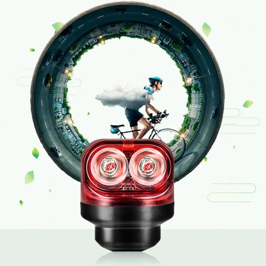 Автономный велосипедный задний светильник s специальное магнитное кольцо для горного велосипеда дисковые тормоза индукционный мигающий