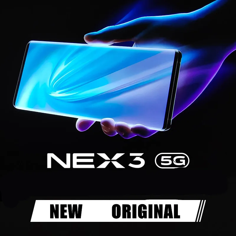 В наличии новая модель оригинальный Vivo Nex 3 5G смартфон Super Amoled Snapdragon 855 Plus 6 89 &quot8 Гб