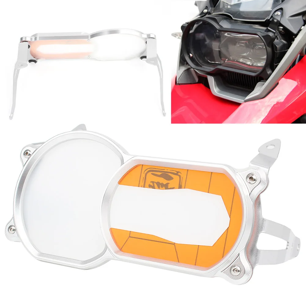 

Motorcycle Headlight Patch Clear Len Cover Headlamp Protector Guard For BMW R1200GS R1250GS LC Adventure 2013-2019