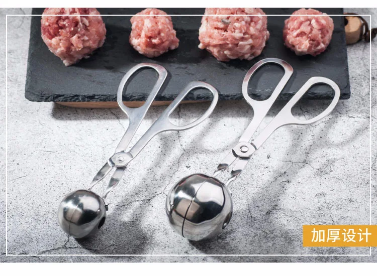 304 форма из нержавеющей стали для фрикаделек Sub-для изготовления Meatball клипса таблетки производитель маленький Meatball Sub-полезный продукт производители Direc