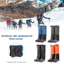

Waterproof Leg Covers Legging Gaiter Climbing Camping Hiking SkiBoot Travel Shoe Gaiters Legs Snowshoeing Hiking Hunting Running