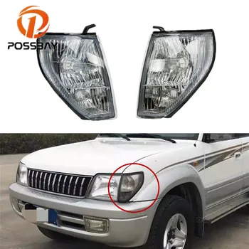 

POSSBAY Clear Lens Car Front Side Corner Light Turn Signal Lamp Frame Without Bulbs For Toyota Proda 2000 2001 2002