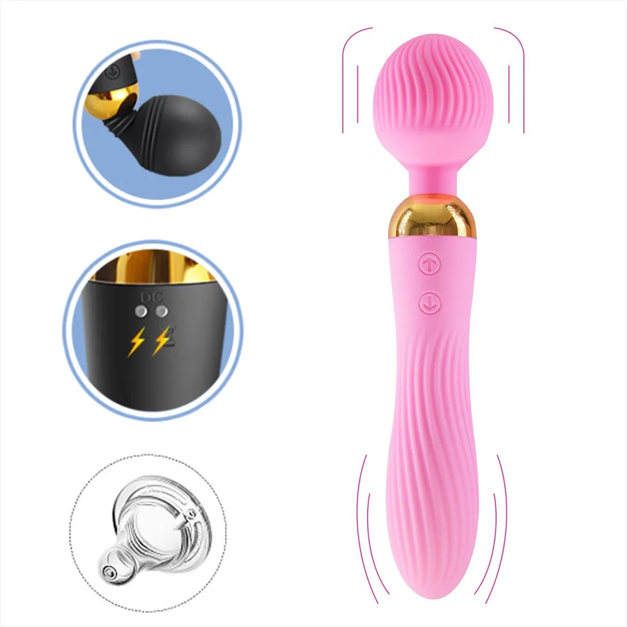 Vibratore magic massager per donna g spot clitoride wand vibrator_voghion.com