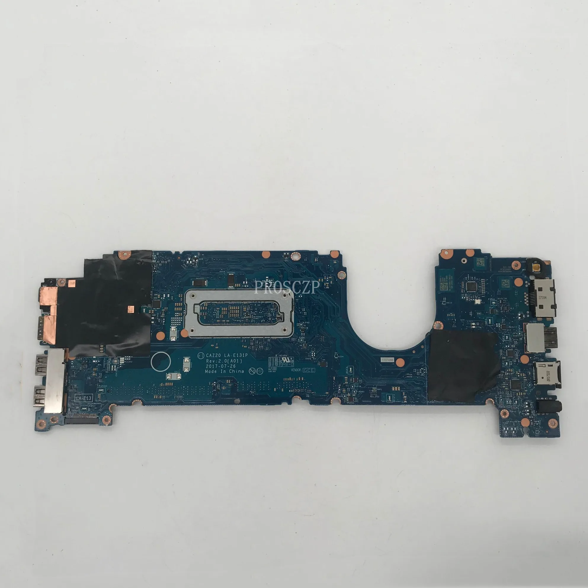 Для Latitude 7480 E7480 Материнская плата ноутбука CN-0F48ND 0F48ND F48ND CAZ20 LA-E131P с SR33Z I7-7600U Процессор совместимость