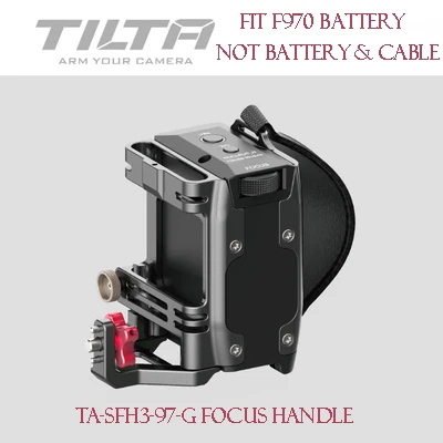 TA-SFH3-97-G Tilta боковая фокусировка Ручка Тип III для sony A7 A9 серия камера клетка боковая Мощность ручка для F550 F570 LP-E6 F970 батарея - Цвет: TA-SFH3-97-G