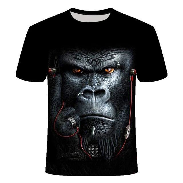 Camiseta com estampa de macaco Clearance