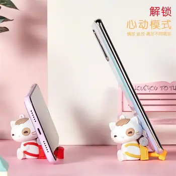 

cute cat phone holder,cartoon lucky cat stand,original design,high quality smartphone universal bracket