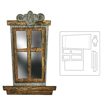 

2020 New Hot Halloween Metal Cutting Dies Window Scrapbooking and Stencils Card Making For Foil 3D Die Cut Crafts Sets No Stamp