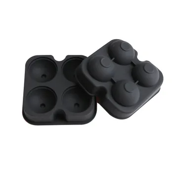 

Ice Cube Trays Silicone Set of 2 Sphere Ice Ball Maker with Lid Large Square Ice Cube Molds for Whiskey Reusable and BPA Free