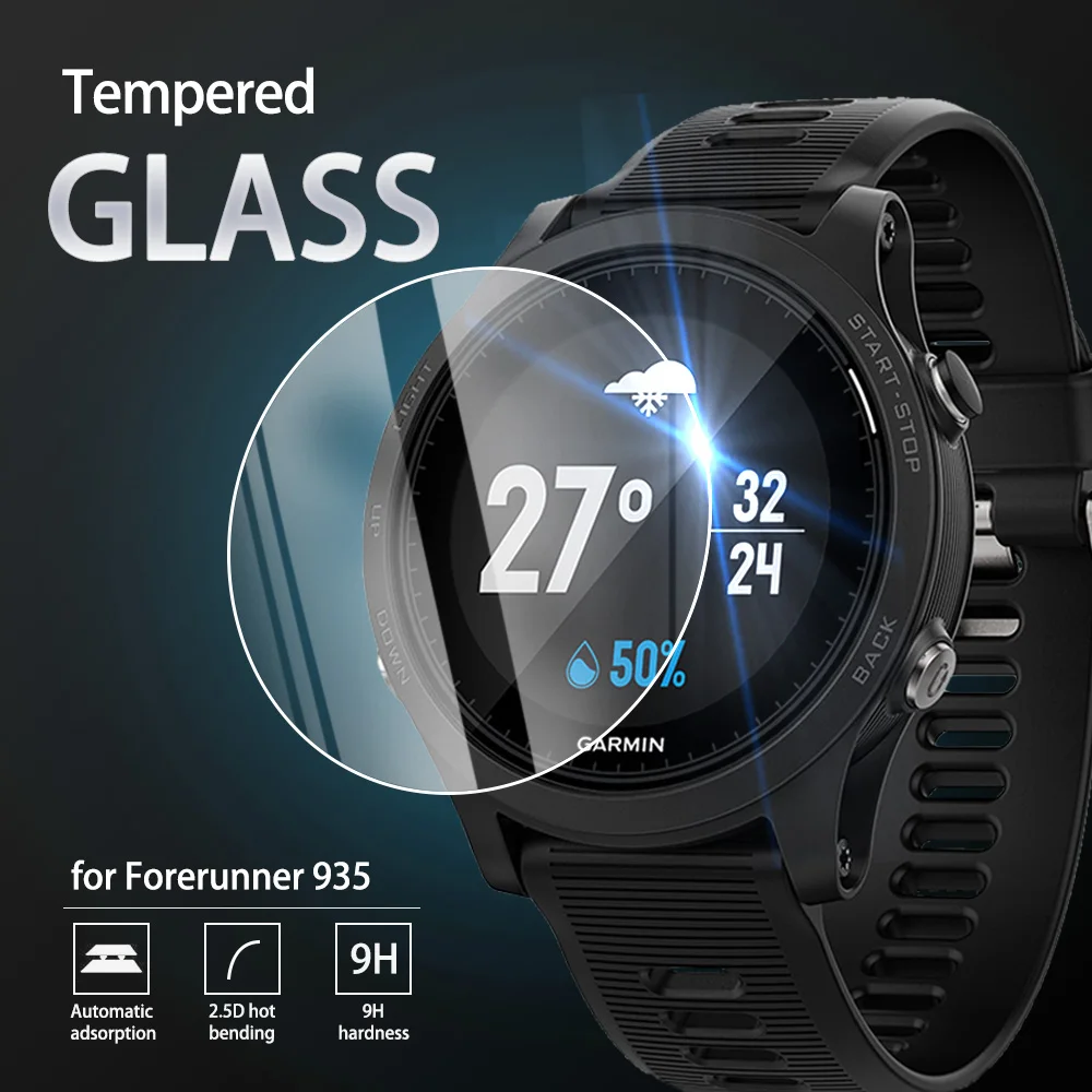5 шт. 9H закаленное стекло премиум класса для Garmin Forerunner 735 735XT 35 45 45S Approccio S62 Защитная