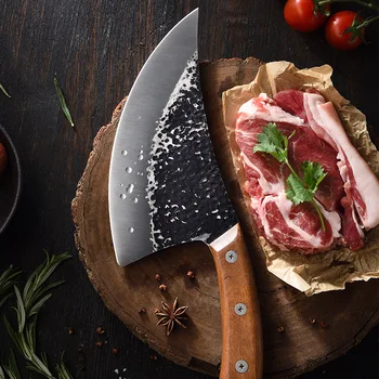 

Stainless Steel Boning Knife Hand Forged Kitchen Knife Killing Fish Knife Butcher Knife Special Segmentation Knife