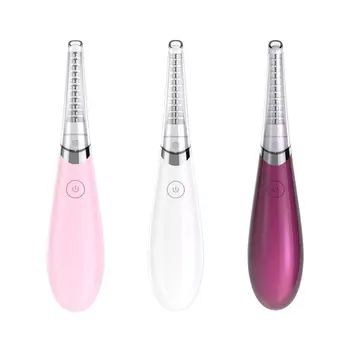 

USB Rechargeable Light Weight Long Lasting Dust-proof Cover Low Consumption Electric Heated Eyelash Curler Beauty Makeup Tool