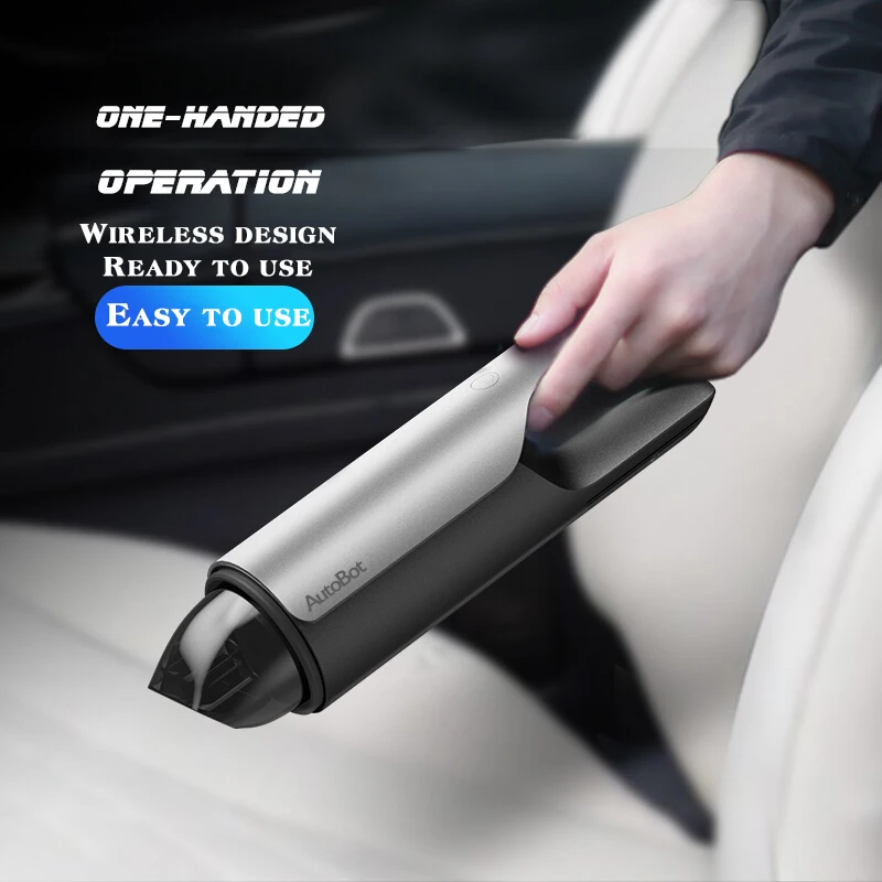 Автомобильный пылесос AutoBot 68 Вт портативный ручной для влажной и сухой уборки